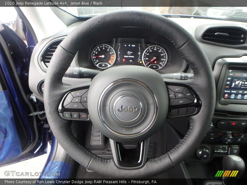 Jetset Blue / Black 2020 Jeep Renegade Latitude 4x4