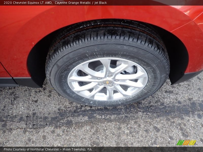 Cayenne Orange Metallic / Jet Black 2020 Chevrolet Equinox LT AWD
