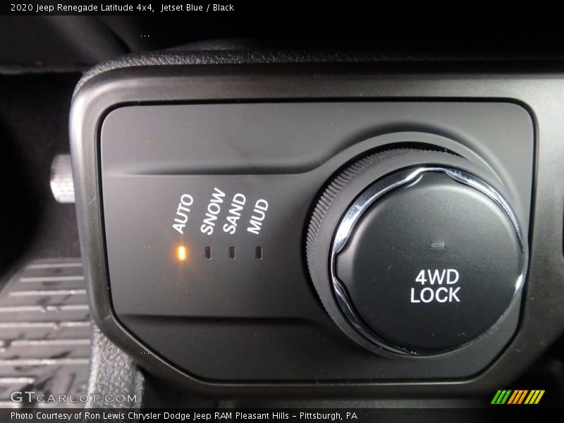 Jetset Blue / Black 2020 Jeep Renegade Latitude 4x4