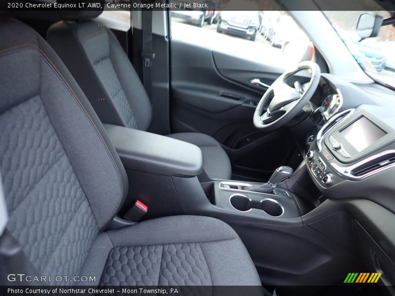 Cayenne Orange Metallic / Jet Black 2020 Chevrolet Equinox LT AWD