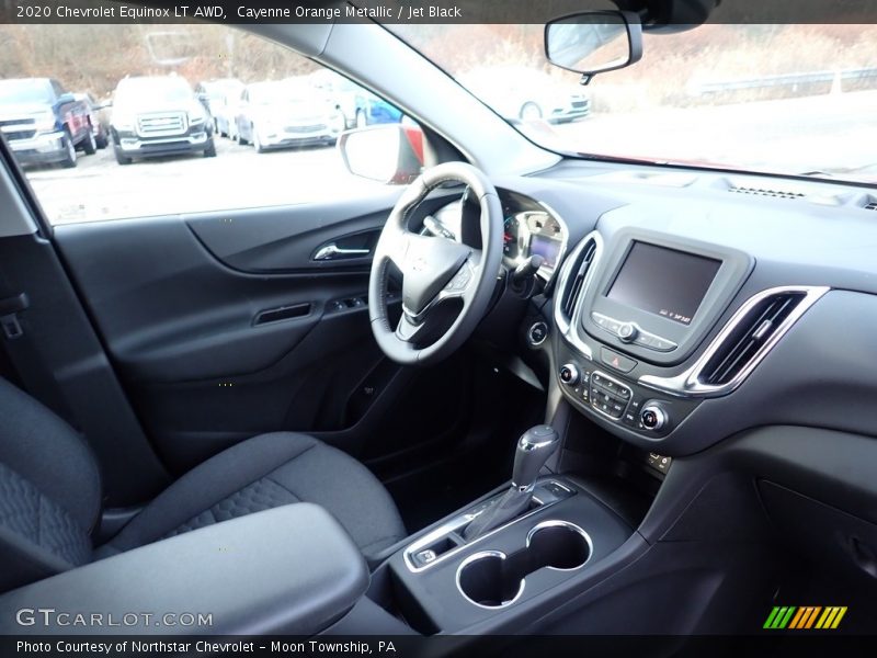 Cayenne Orange Metallic / Jet Black 2020 Chevrolet Equinox LT AWD