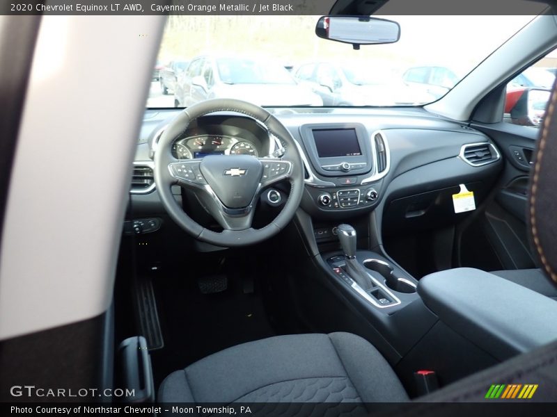 Cayenne Orange Metallic / Jet Black 2020 Chevrolet Equinox LT AWD