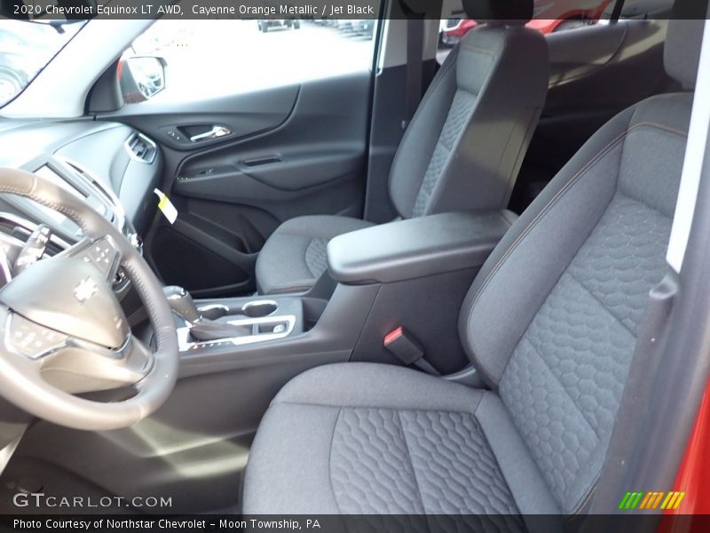 Cayenne Orange Metallic / Jet Black 2020 Chevrolet Equinox LT AWD