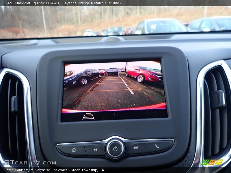 Cayenne Orange Metallic / Jet Black 2020 Chevrolet Equinox LT AWD
