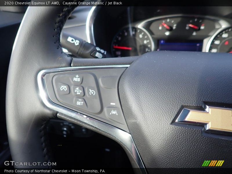Cayenne Orange Metallic / Jet Black 2020 Chevrolet Equinox LT AWD