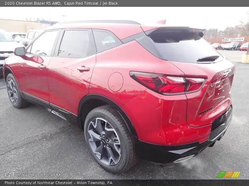 Cajun Red Tintcoat / Jet Black 2020 Chevrolet Blazer RS AWD