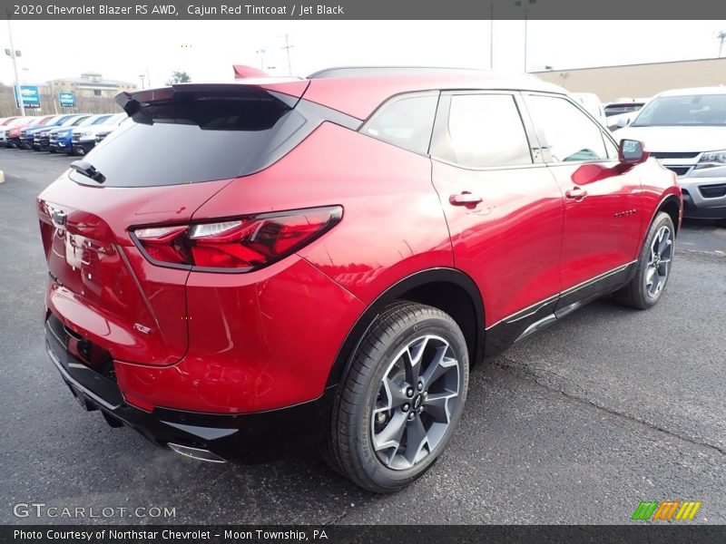 Cajun Red Tintcoat / Jet Black 2020 Chevrolet Blazer RS AWD