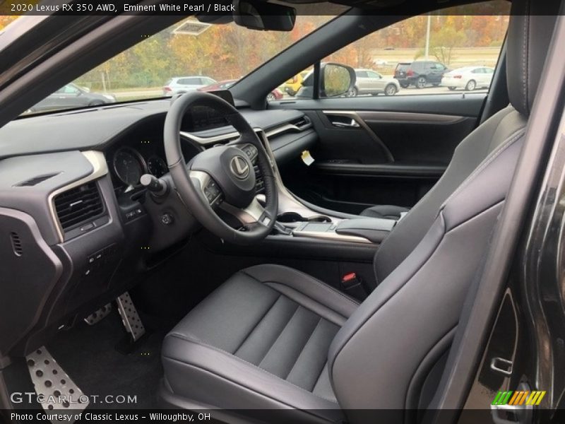 Eminent White Pearl / Black 2020 Lexus RX 350 AWD
