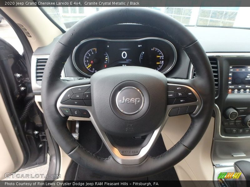 Granite Crystal Metallic / Black 2020 Jeep Grand Cherokee Laredo E 4x4