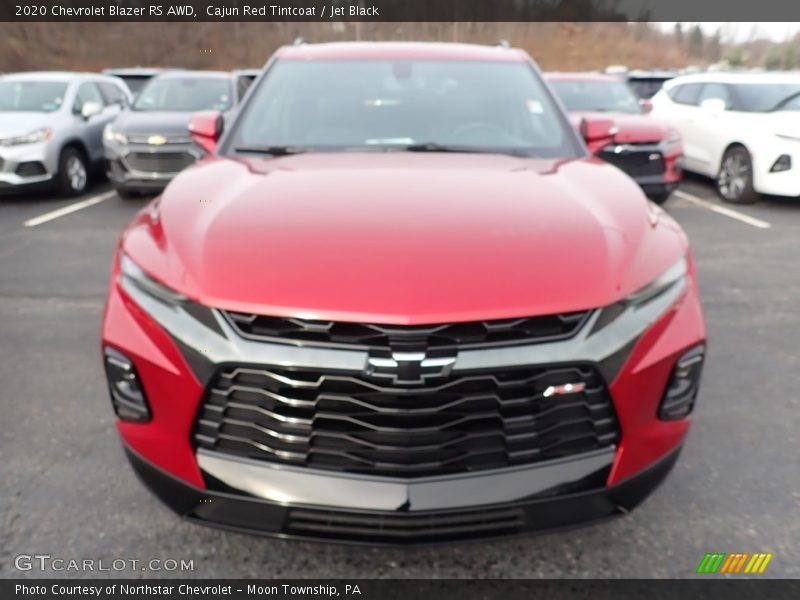 Cajun Red Tintcoat / Jet Black 2020 Chevrolet Blazer RS AWD