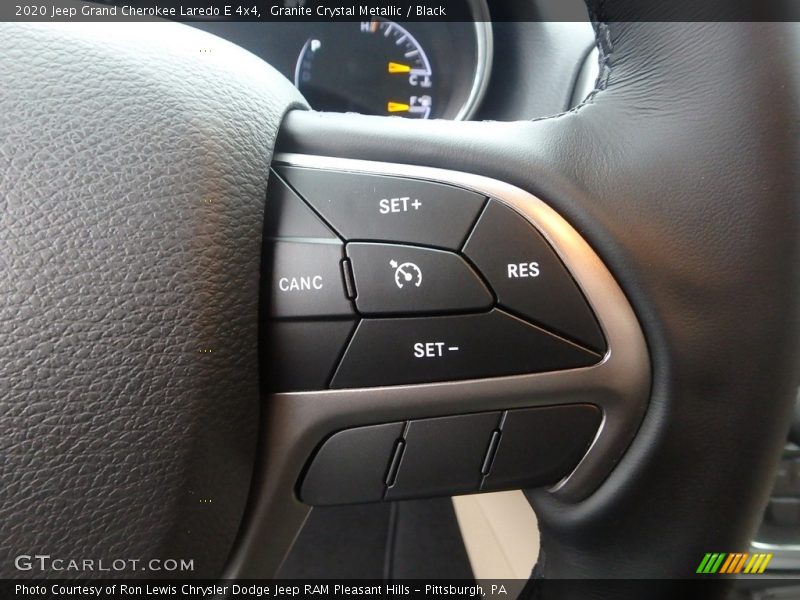 Granite Crystal Metallic / Black 2020 Jeep Grand Cherokee Laredo E 4x4