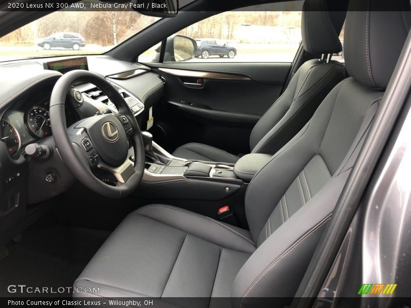 Nebula Gray Pearl / Black 2020 Lexus NX 300 AWD