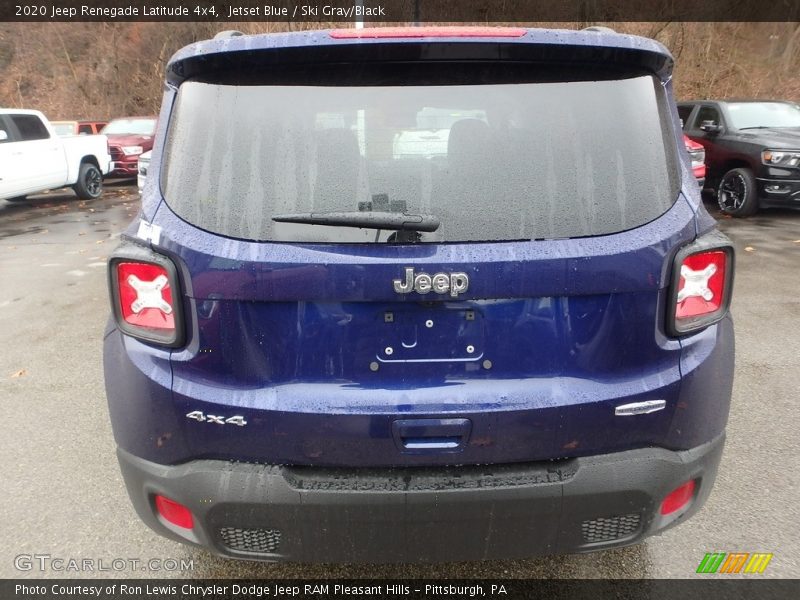 Jetset Blue / Ski Gray/Black 2020 Jeep Renegade Latitude 4x4