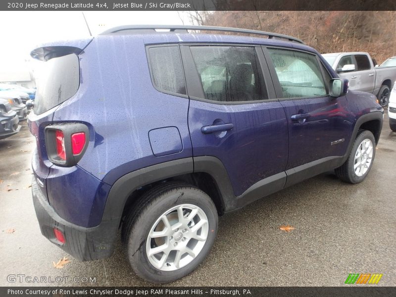 Jetset Blue / Ski Gray/Black 2020 Jeep Renegade Latitude 4x4