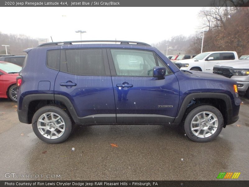 Jetset Blue / Ski Gray/Black 2020 Jeep Renegade Latitude 4x4