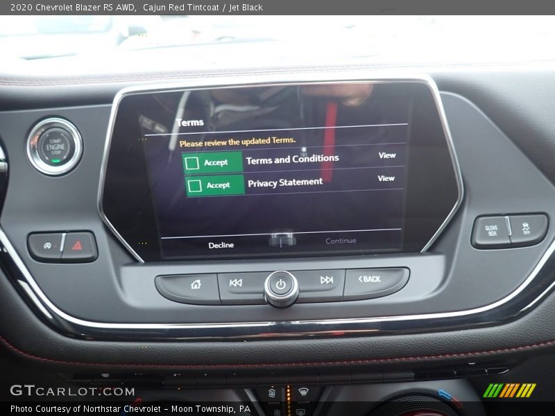 Cajun Red Tintcoat / Jet Black 2020 Chevrolet Blazer RS AWD