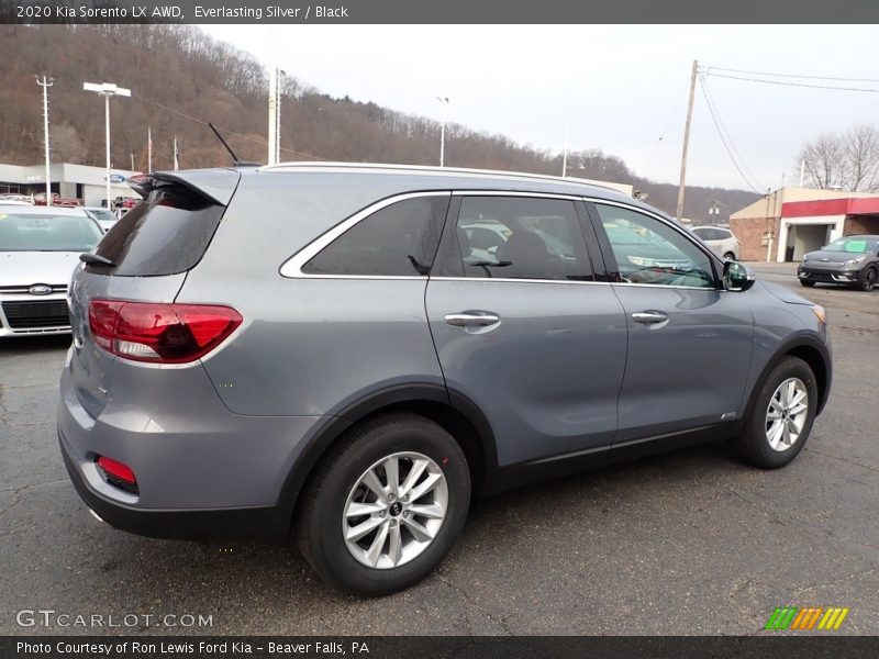 Everlasting Silver / Black 2020 Kia Sorento LX AWD