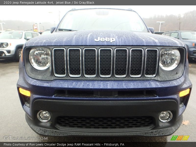 Jetset Blue / Ski Gray/Black 2020 Jeep Renegade Latitude 4x4