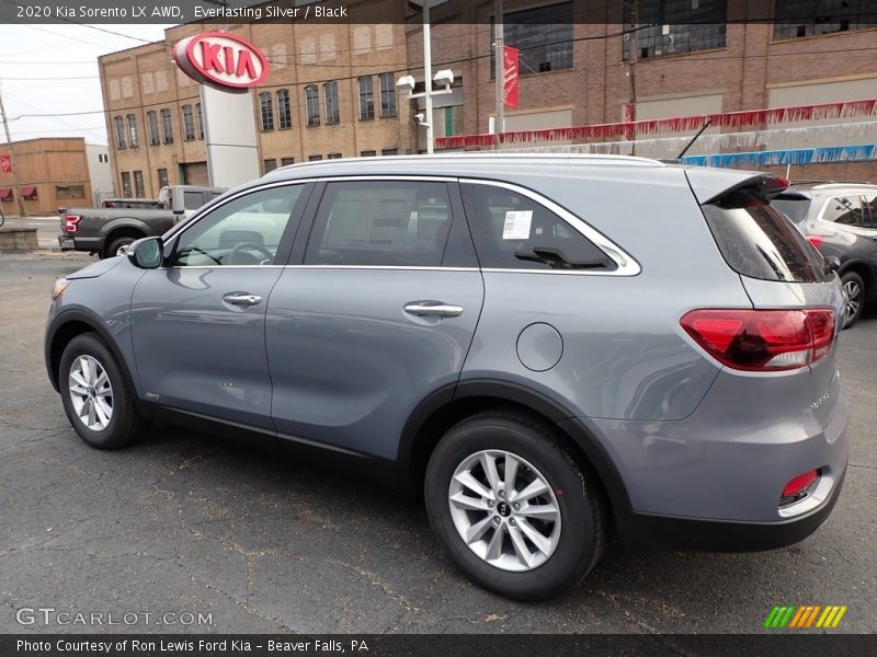 Everlasting Silver / Black 2020 Kia Sorento LX AWD