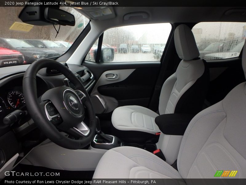 Front Seat of 2020 Renegade Latitude 4x4