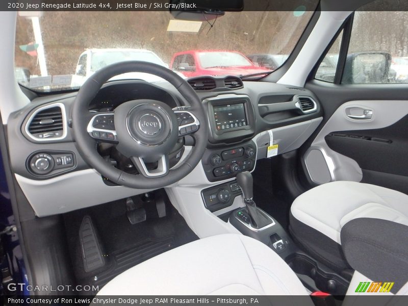  2020 Renegade Latitude 4x4 Ski Gray/Black Interior