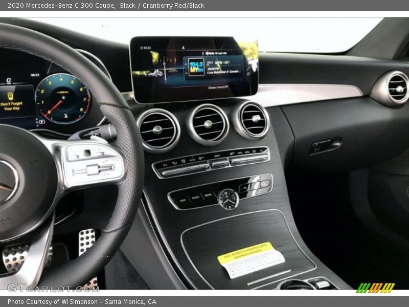 Controls of 2020 C 300 Coupe