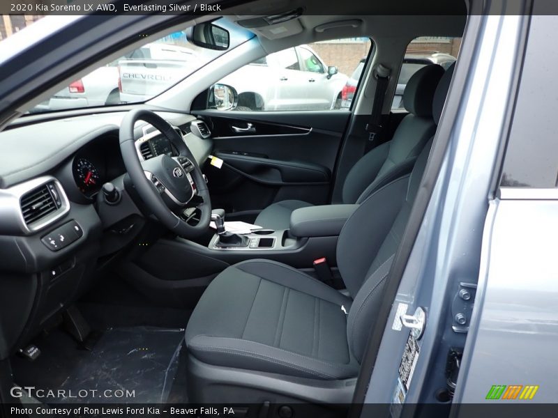 Front Seat of 2020 Sorento LX AWD
