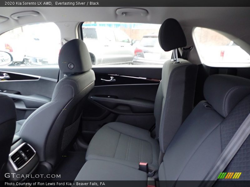 Rear Seat of 2020 Sorento LX AWD
