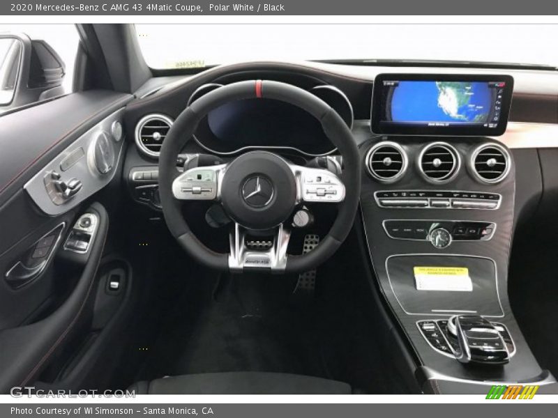 Polar White / Black 2020 Mercedes-Benz C AMG 43 4Matic Coupe