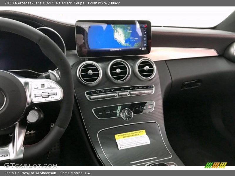 Polar White / Black 2020 Mercedes-Benz C AMG 43 4Matic Coupe