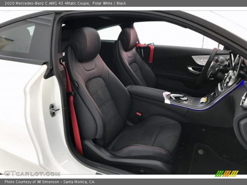 Front Seat of 2020 C AMG 43 4Matic Coupe