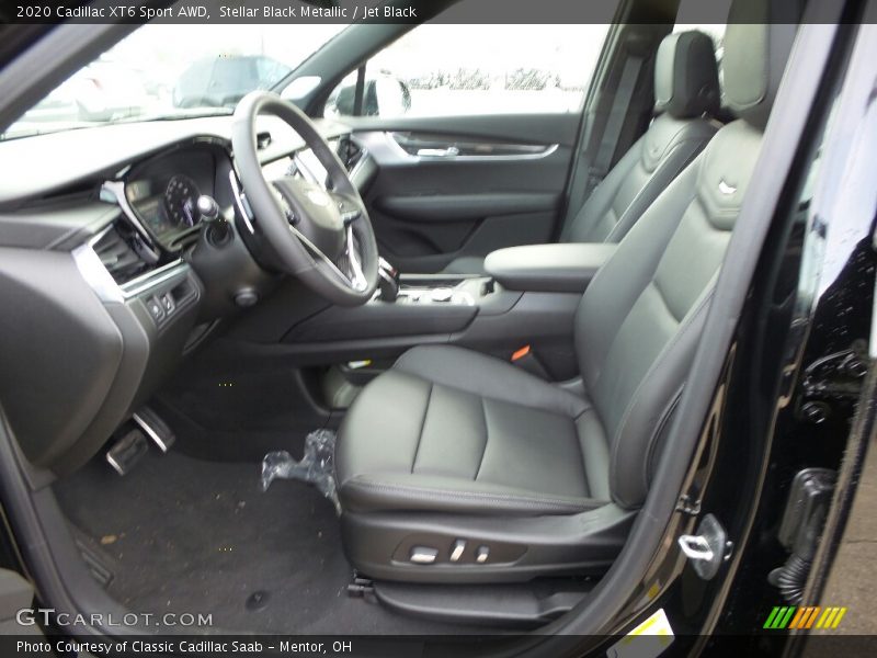 Stellar Black Metallic / Jet Black 2020 Cadillac XT6 Sport AWD