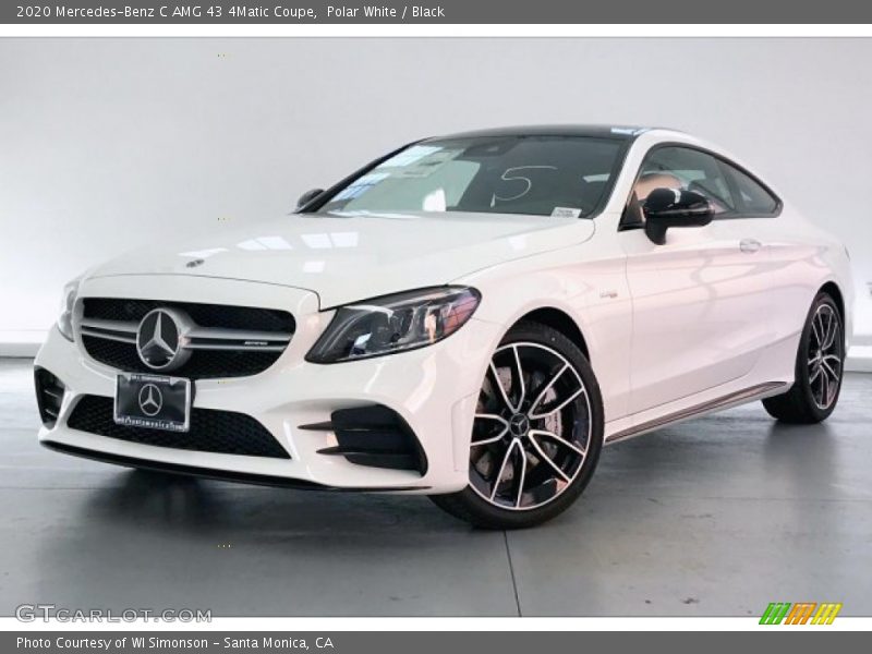 Front 3/4 View of 2020 C AMG 43 4Matic Coupe