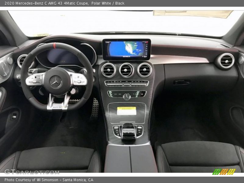 Dashboard of 2020 C AMG 43 4Matic Coupe