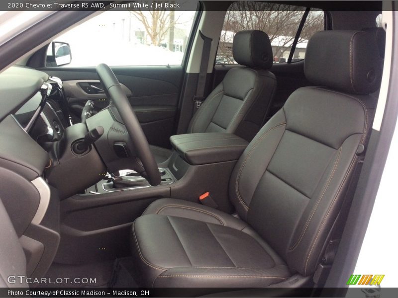 Summit White / Jet Black 2020 Chevrolet Traverse RS AWD