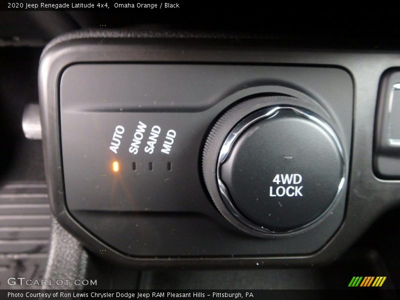 Omaha Orange / Black 2020 Jeep Renegade Latitude 4x4