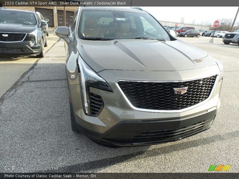 Silver Dusk Metallic / Sedona/Jet Black 2020 Cadillac XT4 Sport AWD