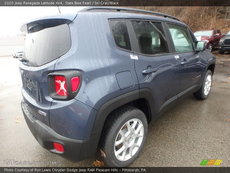 Slate Blue Pearl / Ski Gray/Black 2020 Jeep Renegade Latitude 4x4