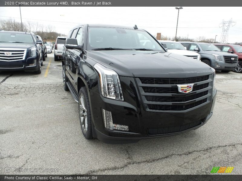 Black Raven / Jet Black 2020 Cadillac Escalade Luxury 4WD