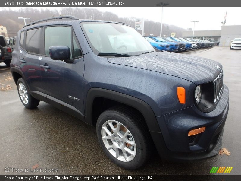 Slate Blue Pearl / Ski Gray/Black 2020 Jeep Renegade Latitude 4x4