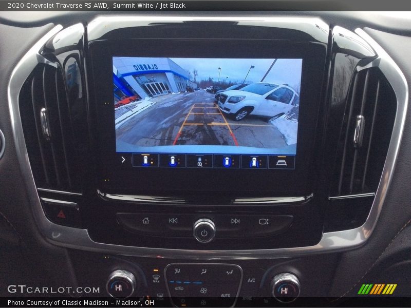 Summit White / Jet Black 2020 Chevrolet Traverse RS AWD