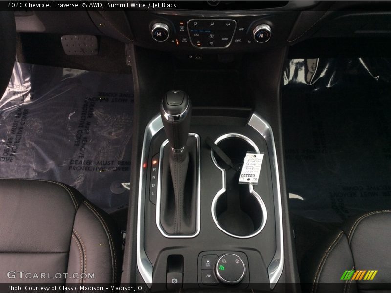 Summit White / Jet Black 2020 Chevrolet Traverse RS AWD