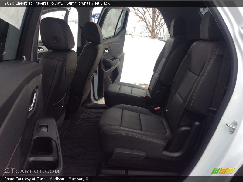 Summit White / Jet Black 2020 Chevrolet Traverse RS AWD