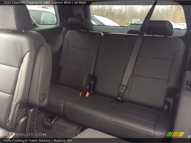 Summit White / Jet Black 2020 Chevrolet Traverse RS AWD
