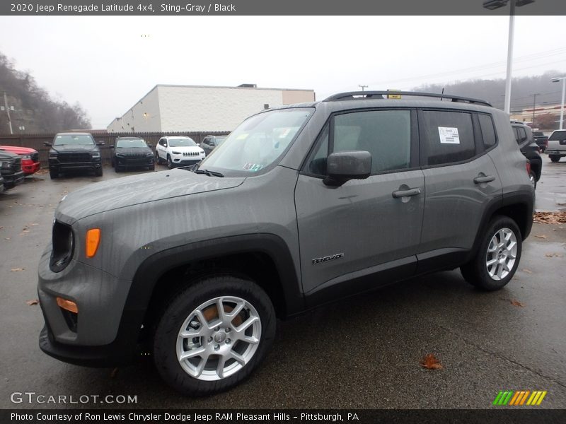 Sting-Gray / Black 2020 Jeep Renegade Latitude 4x4