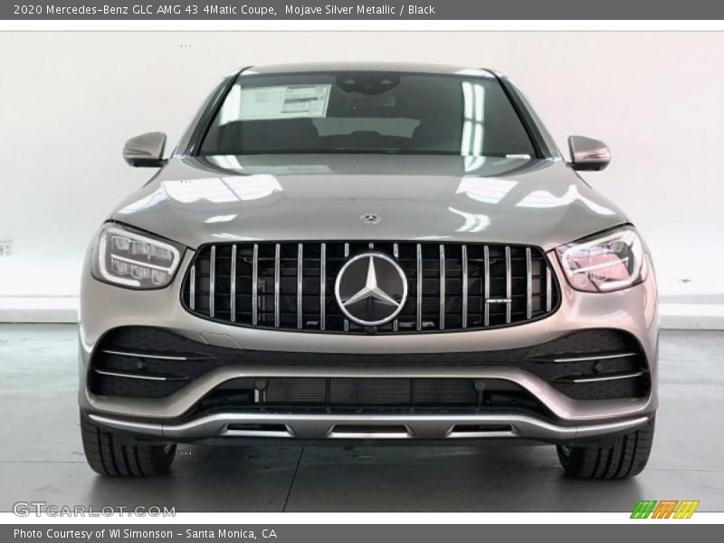 Mojave Silver Metallic / Black 2020 Mercedes-Benz GLC AMG 43 4Matic Coupe