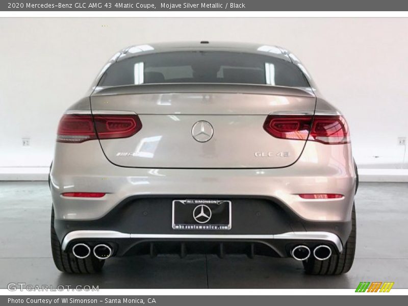 Mojave Silver Metallic / Black 2020 Mercedes-Benz GLC AMG 43 4Matic Coupe