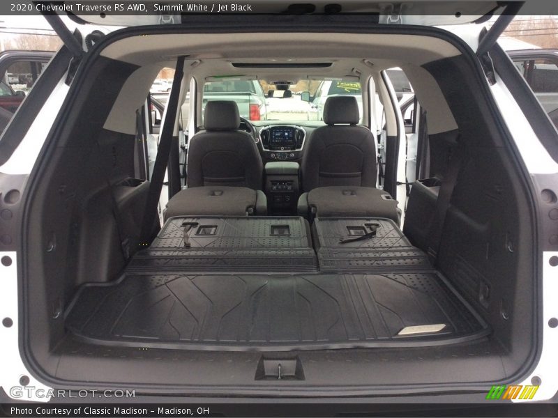 Summit White / Jet Black 2020 Chevrolet Traverse RS AWD