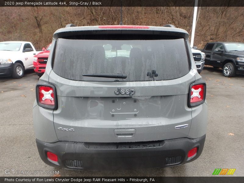 Sting-Gray / Black 2020 Jeep Renegade Latitude 4x4