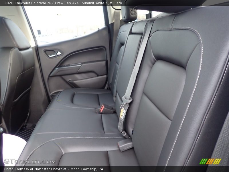 Rear Seat of 2020 Colorado ZR2 Crew Cab 4x4
